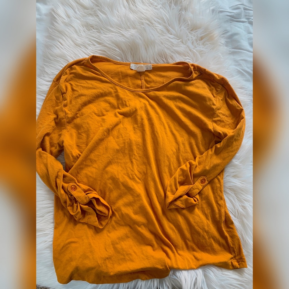 Quarter Sleeve Blouse 🧡